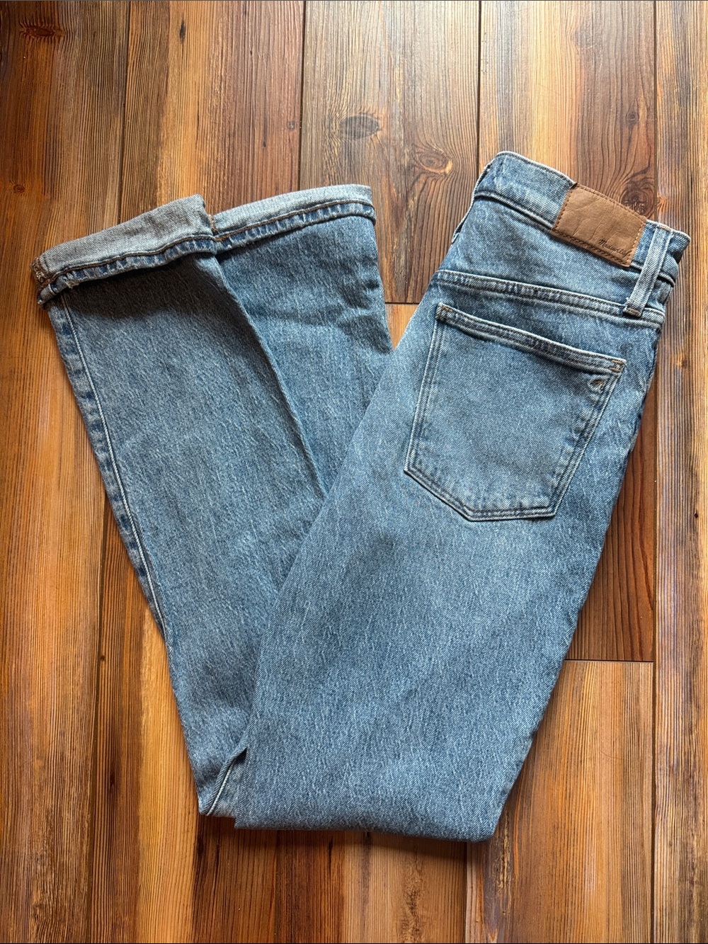 Madewell The High-Rise Slim Boyjean Jeans Size 25T - Picture 6 of 7
